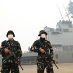 TNI-Amankan-Kedatangan-Kapal-JMSDF-JS-Kunisaki-di-Pelabuhan-Kijing