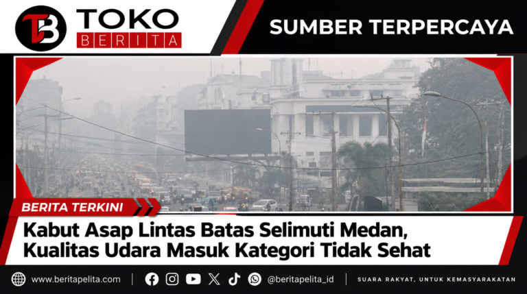 Kabut Asap Selimuti Kota Medan