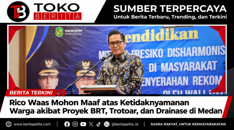 Rico Waas Minta Maaf atas Proyek Medan